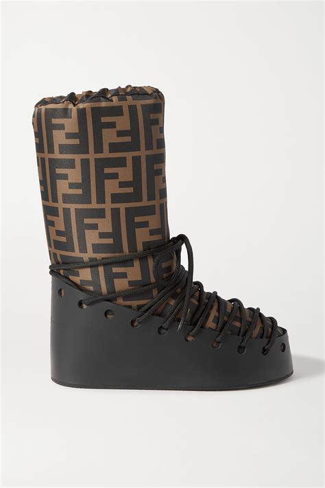 fendi boots with lace|Fendi trekking boots.